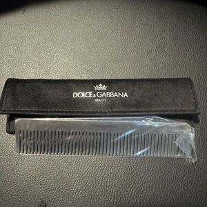 GWP…Dolce & Gabbana Black Hair Comb with Case